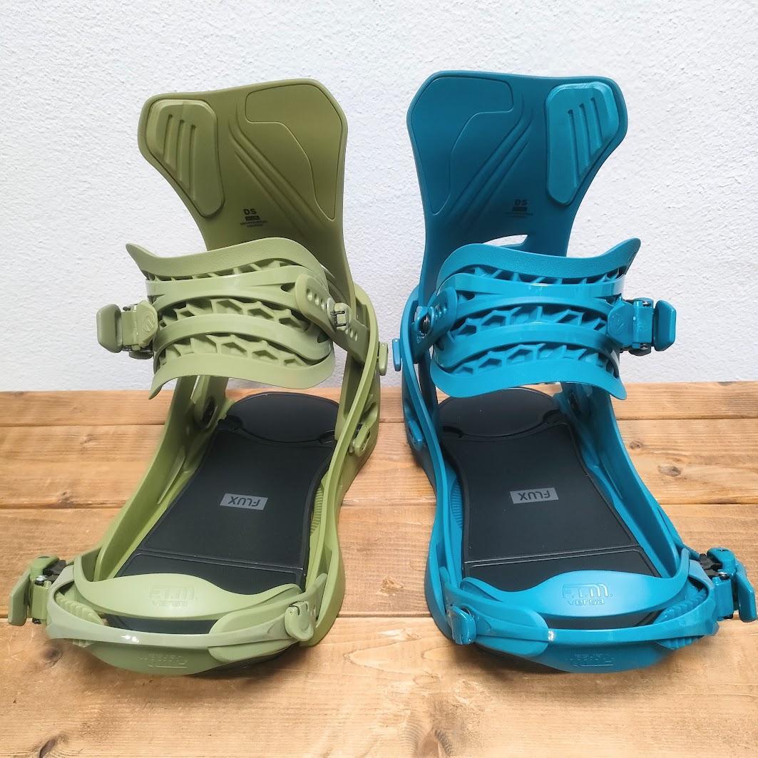 新品23-24FLUXフラックスDS MサイズアシンメトリーBLUE／OLIVE