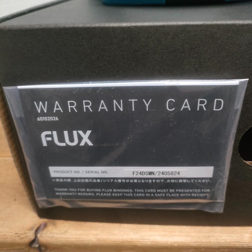 新品23-24FLUXフラックスDS MサイズアシンメトリーBLUE／OLIVE