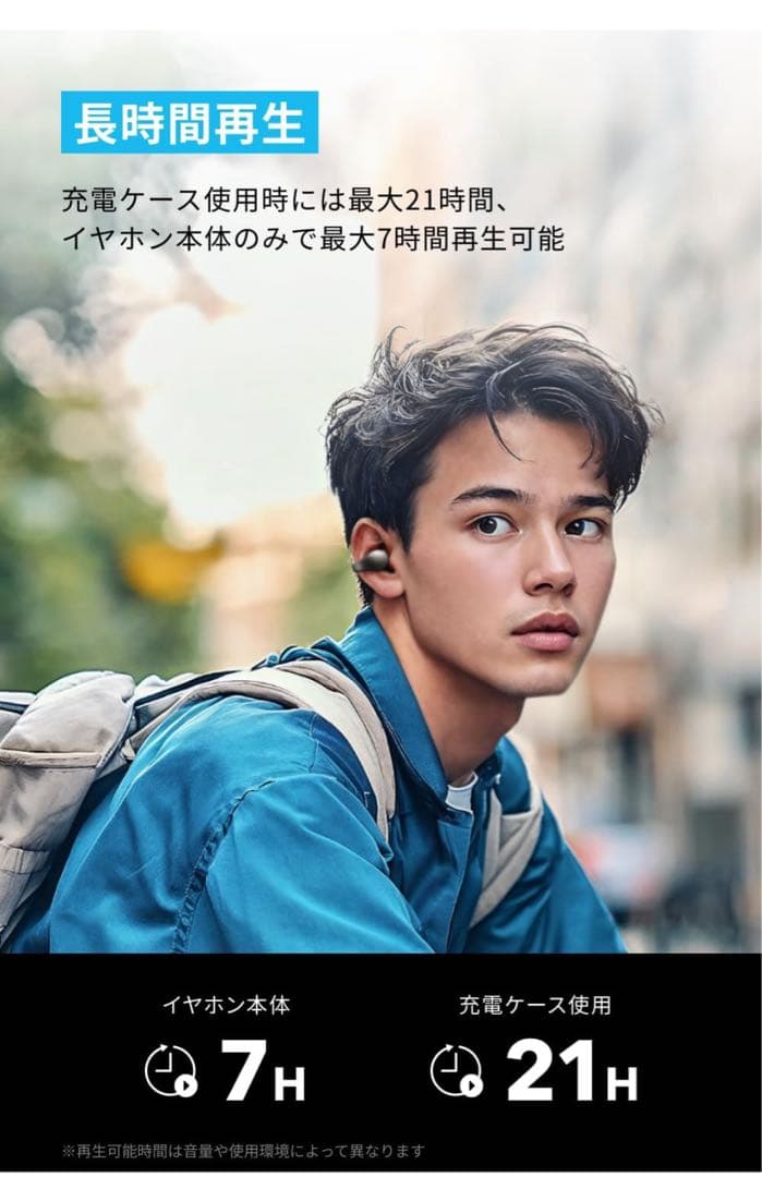 未使用品 Soundcore C40i ワイヤレスイヤホン ダークグレー