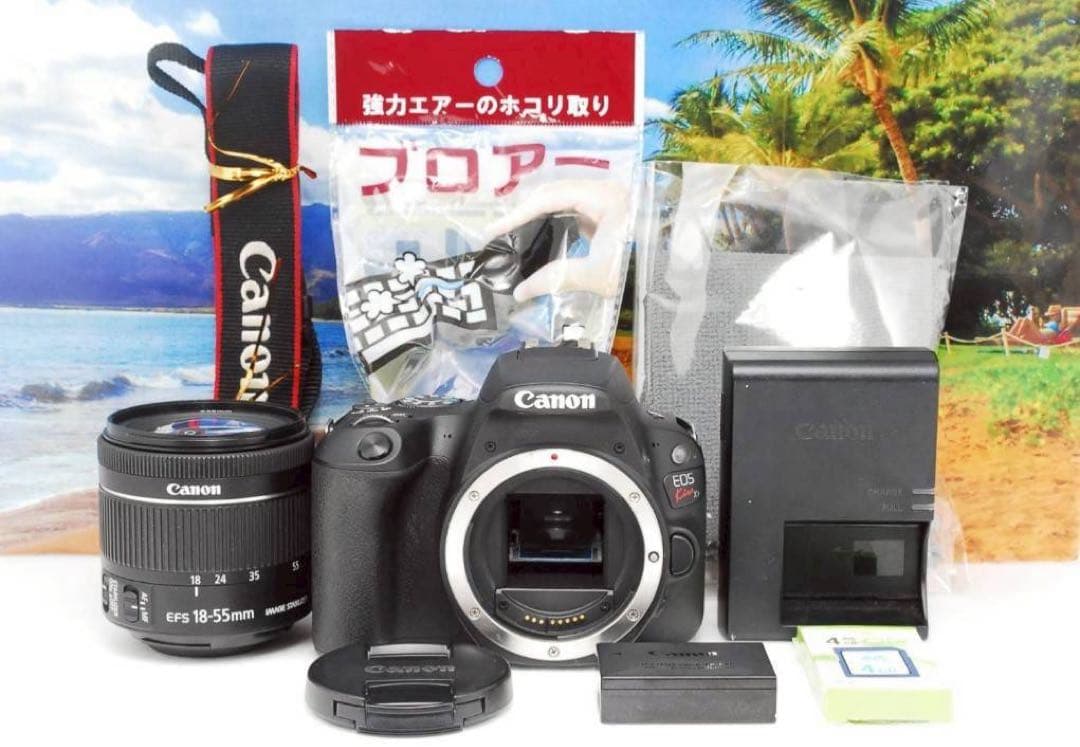 WiFi対応 Canon kiss X9 レンズキット 液晶タッチパネル操作