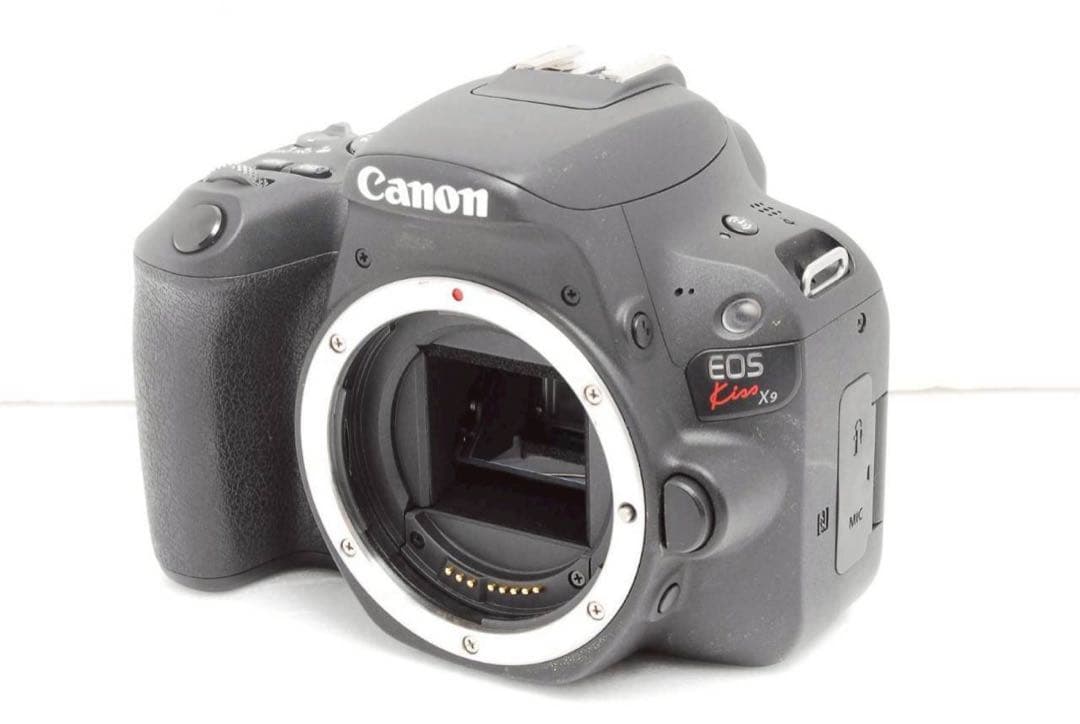 WiFi対応 Canon kiss X9 レンズキット 液晶タッチパネル操作