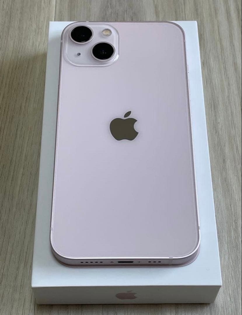 【新品同様】iPhone 13 ピンク　256GB SIMフリー