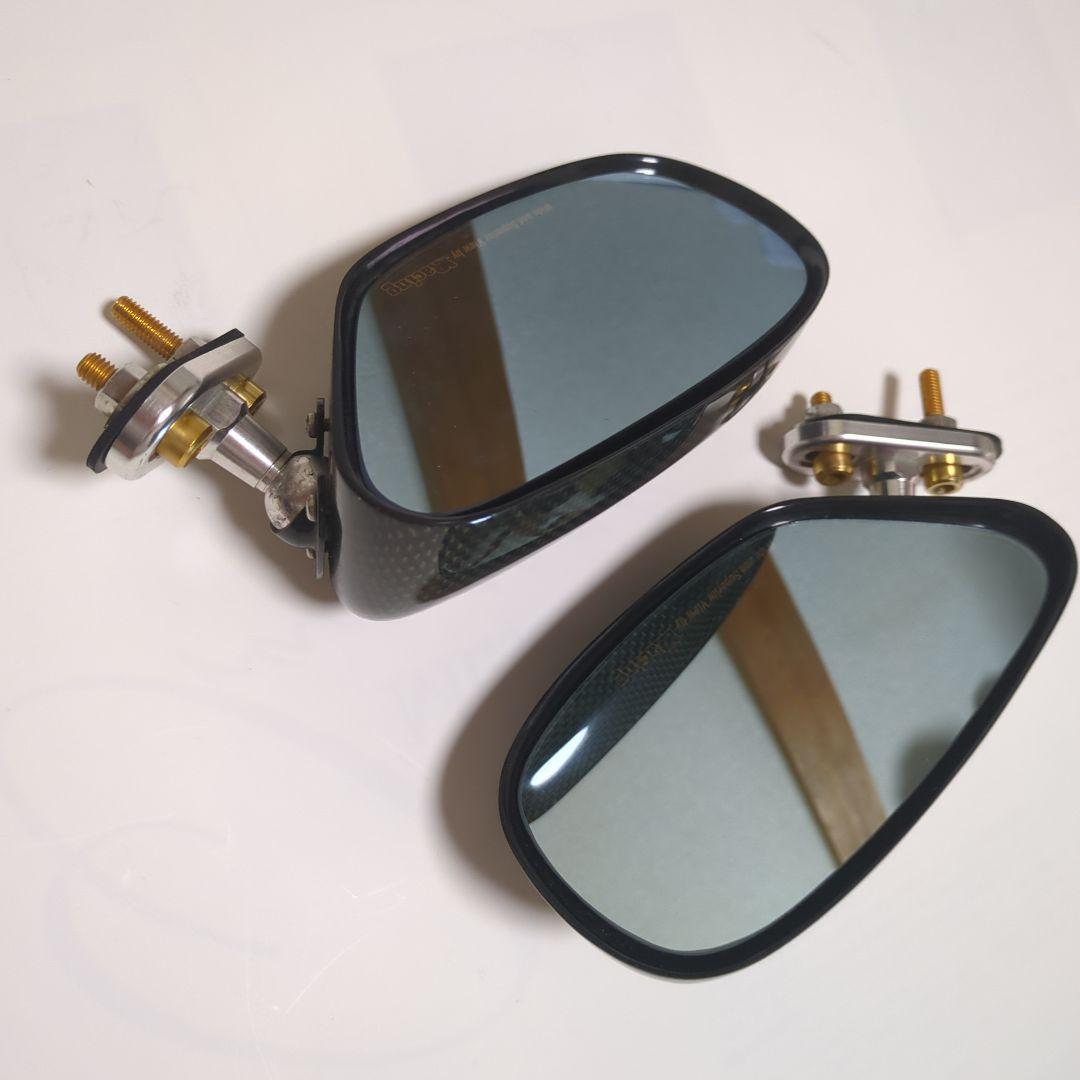マジカルレーシング カーボン バイクレーサーレプリカミラー 中古美品