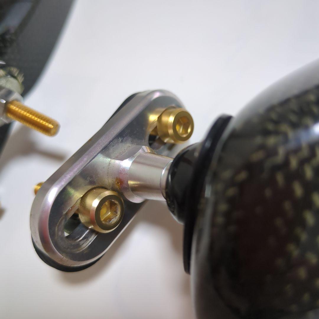 マジカルレーシング カーボン バイクレーサーレプリカミラー 中古美品