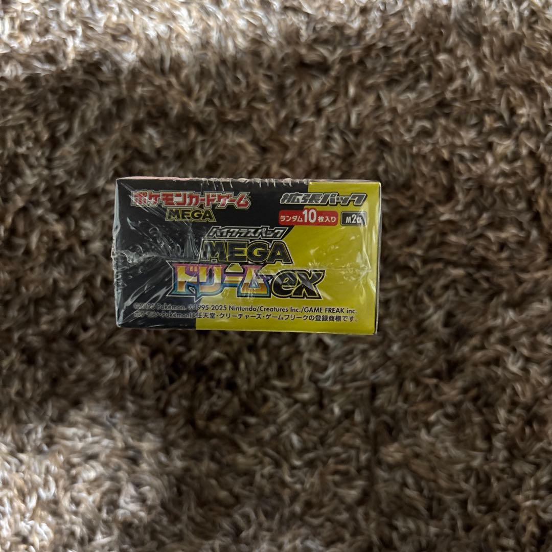 ポケモンカード　シュリンク付き　 MEGAドリームEX 新品未開封　1ボックス