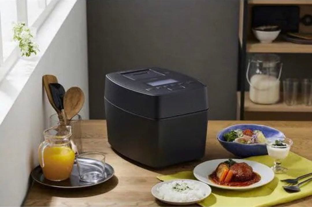 アイリスオーヤマ RC-PGA50-B 圧力IHジャー炊飯器 5.5合 ブラック