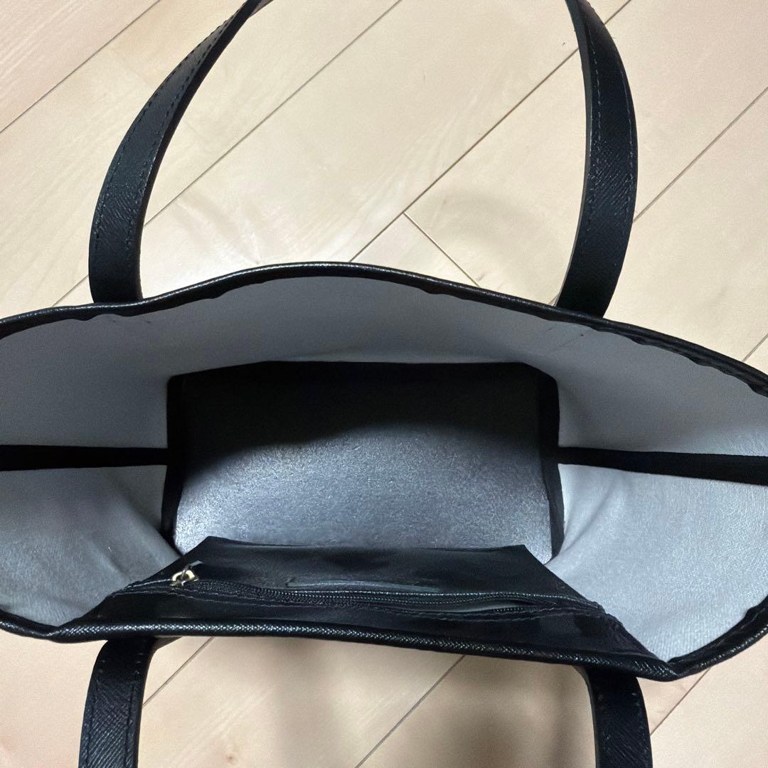 GENTIL bandit ハンドバッグ　ブラックカモ　トートバッグ