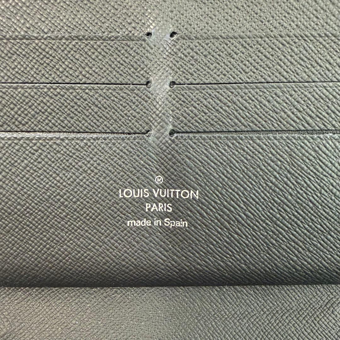 ルイ・ヴィトン　長財布　エクリプス　LV ラウンドファスナー