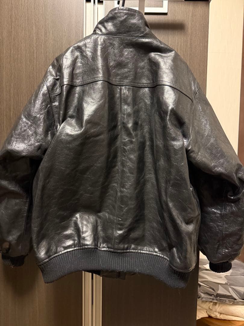 ジャケット・アウター AURALEE 25AW LAMB LEATHER ZIP BLOUSON 5
