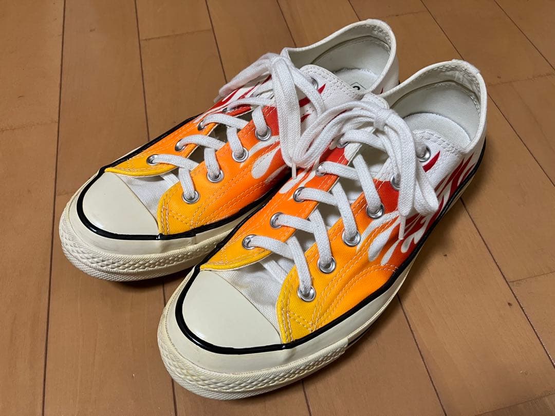 コンバース ct70 チャックテイラー OX フレイムス US7.5 26.0