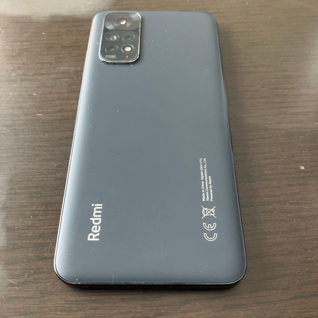 Redmi note 11 グラファイトグレー
