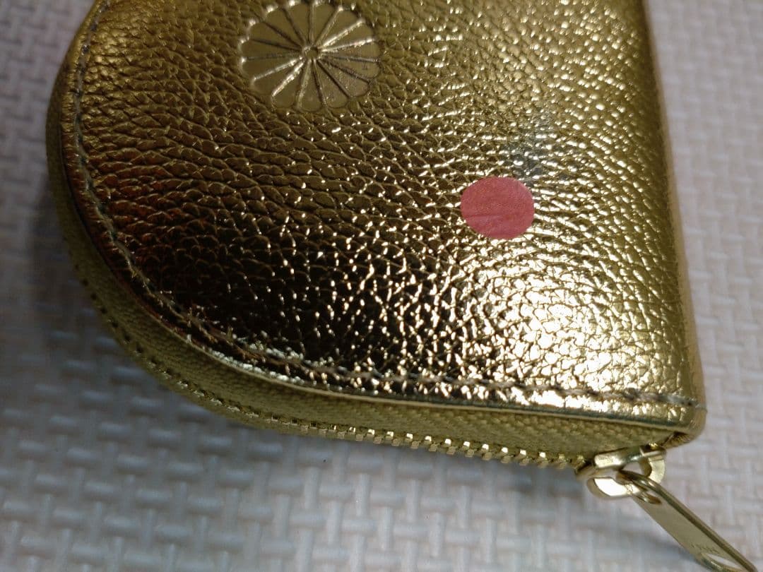 最安値‼️皇居長財布、小銭入れ2点セット‼️大人気のゴールド‼️