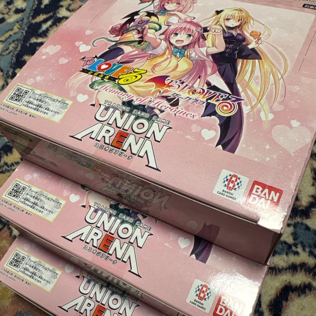 ユニオンアリーナ ToLOVEる3BOXセット ユニアリ