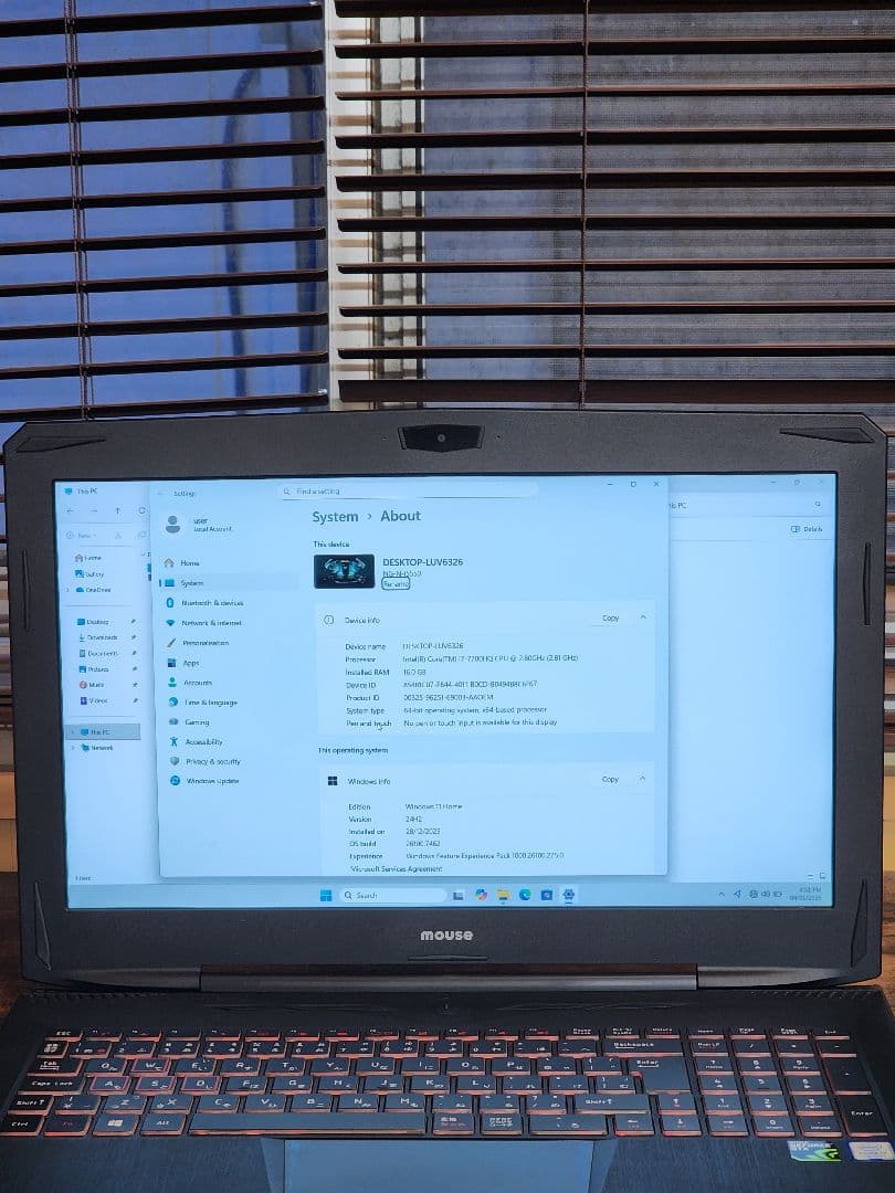 G-Tune ゲーミングノートパソコン