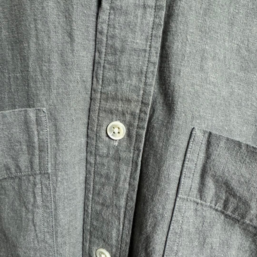 【人気】Porter Classic WIDE POCKET SHIRT グレー