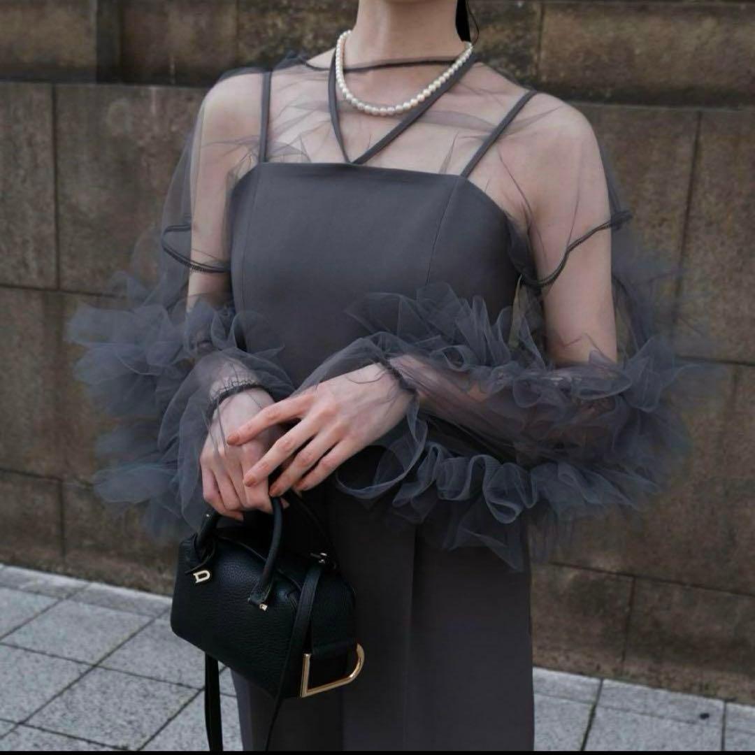 Andresd オールインワンドレス MIMIMEMETE チュールブラウス