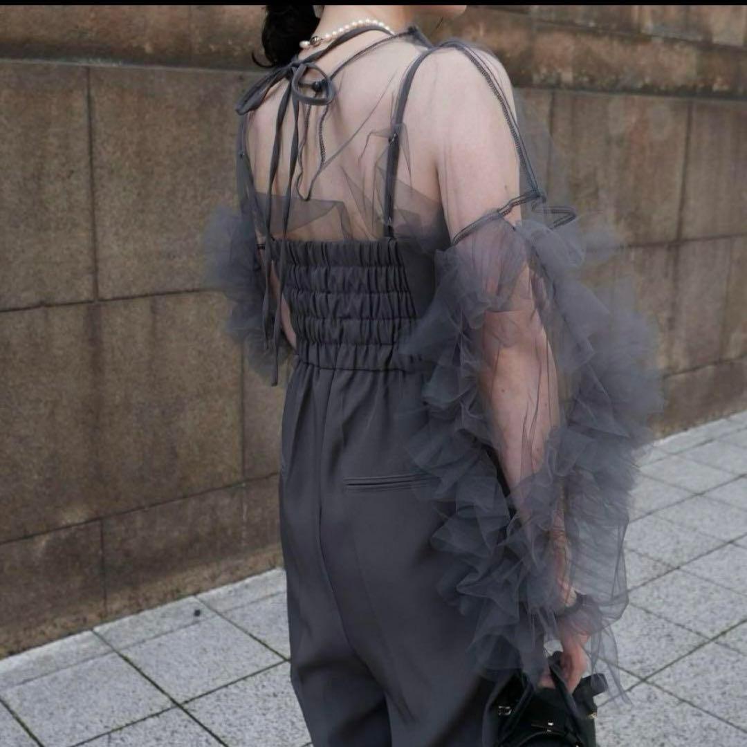 Andresd オールインワンドレス MIMIMEMETE チュールブラウス