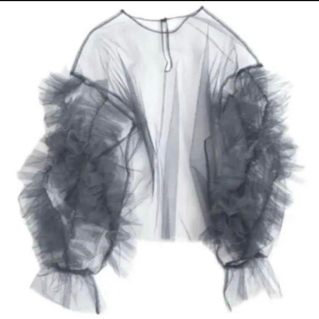 Andresd オールインワンドレス MIMIMEMETE チュールブラウス