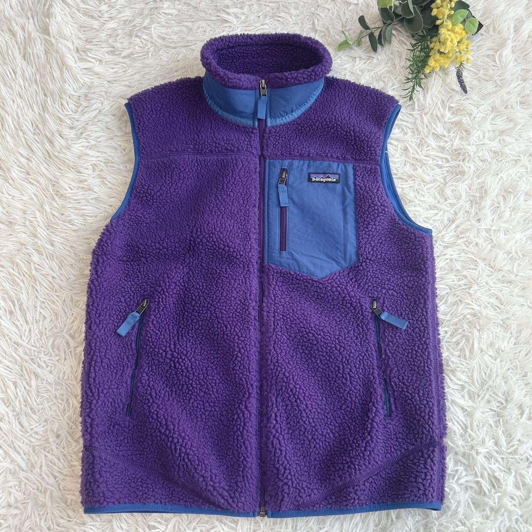 美品✨パタゴニア　patagonia レトロX ベスト　パープル　メンズ