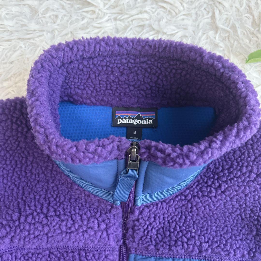 美品✨パタゴニア　patagonia レトロX ベスト　パープル　メンズ