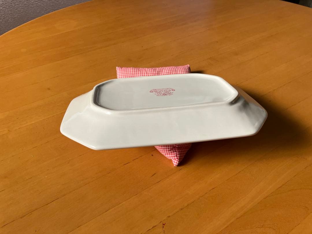 バーレイ　ピンクフェリシティ　スクエアプレート バレンタインやひな祭りに