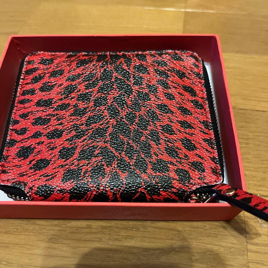 CREAM SODA レオパード柄 二つ折財布