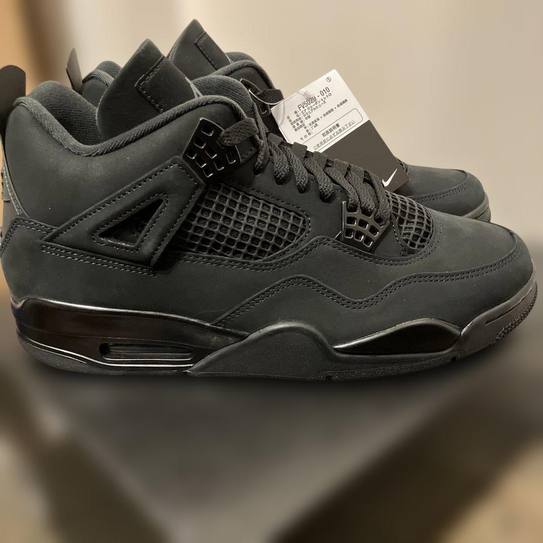 Air Jordan 4 Retro ブラック/キャット 11.5