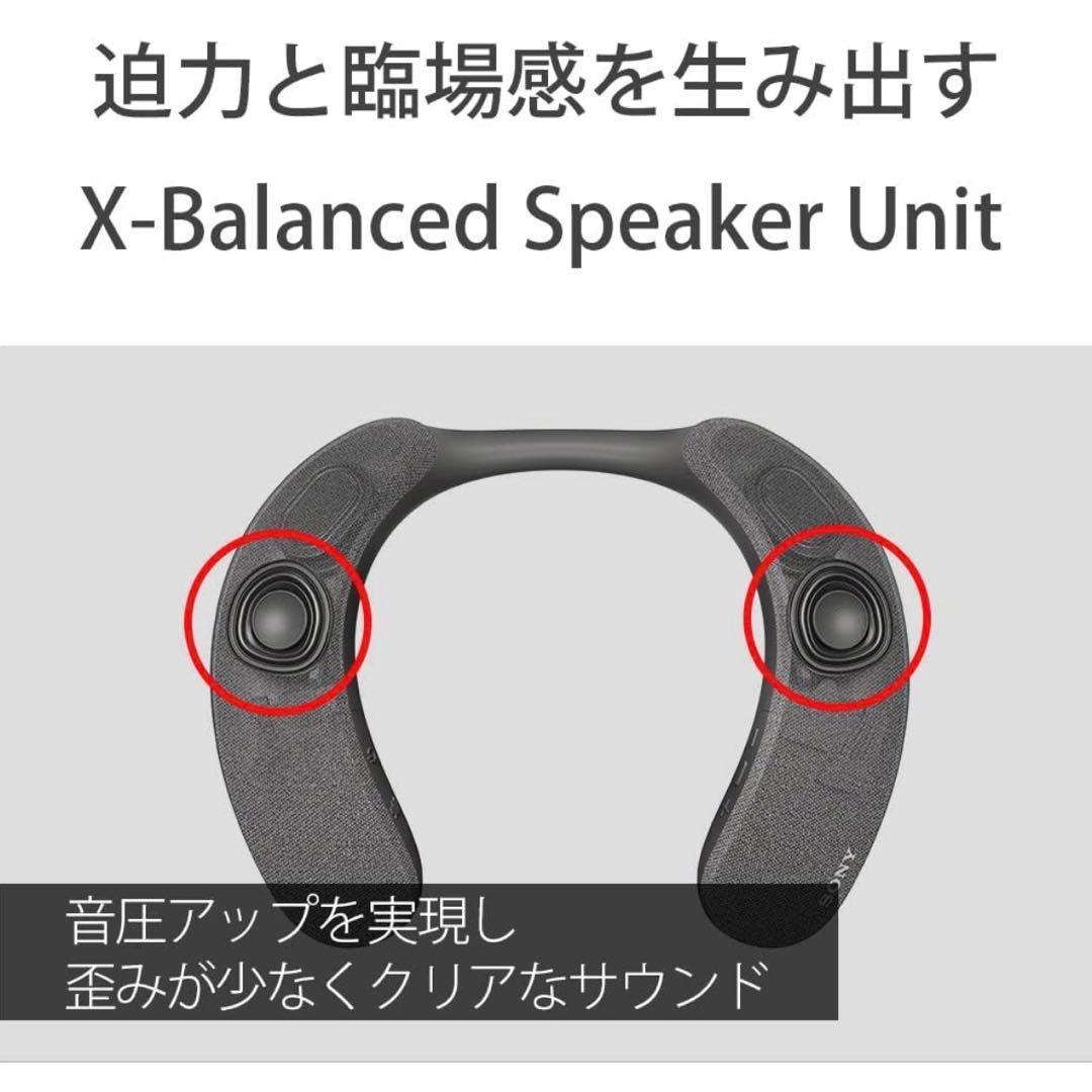 SONY ワイヤレスネックバンドスピーカー SRS-NS7