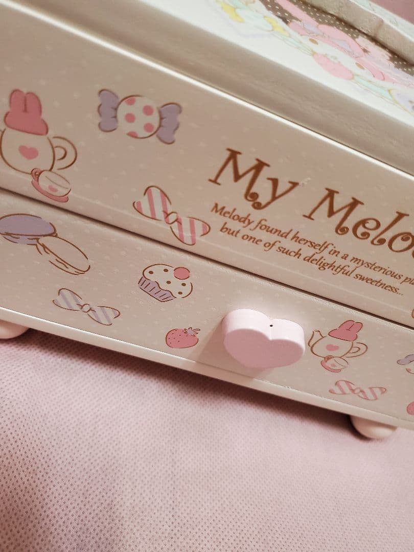 レア　　マイメロ　木製アクセサリーケース