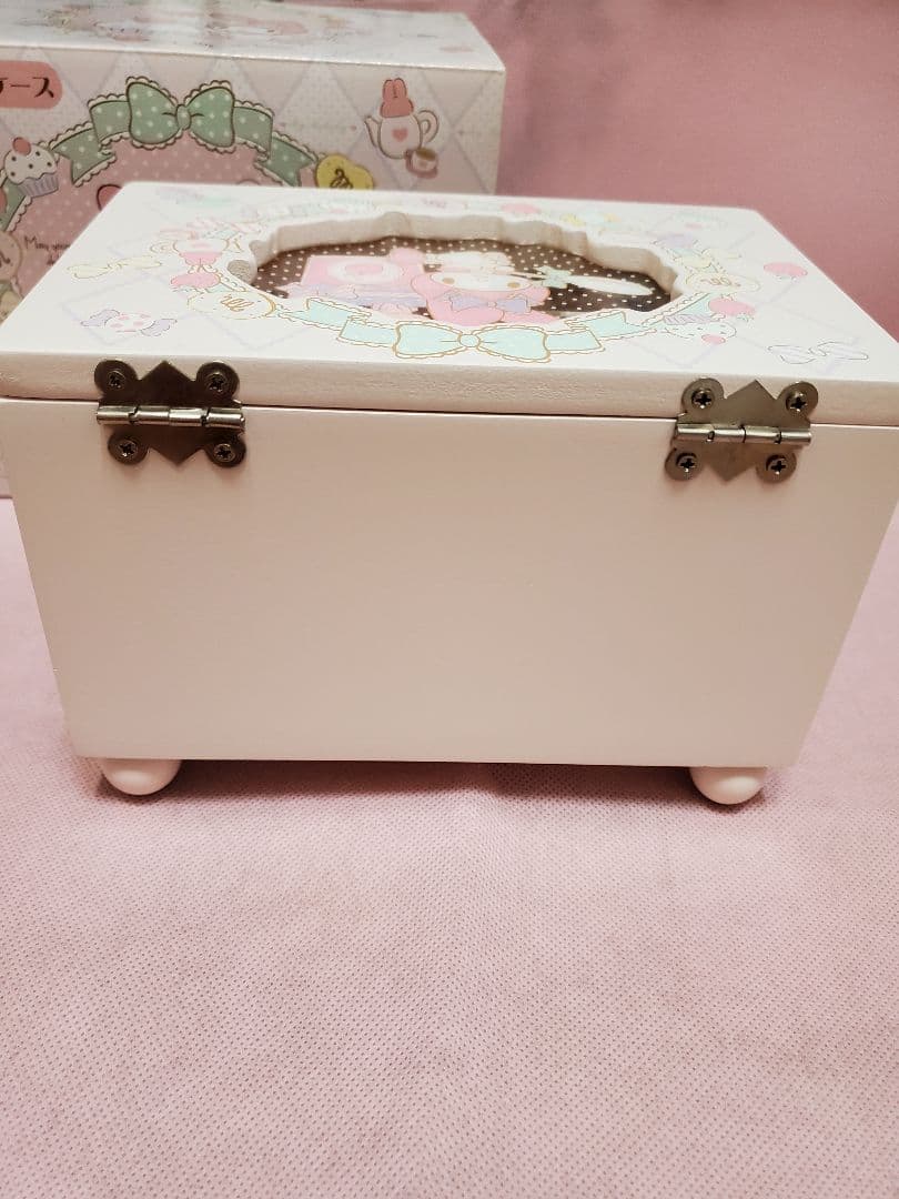 レア　　マイメロ　木製アクセサリーケース