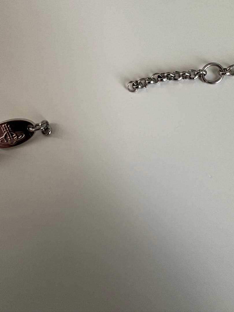 ヴィヴィアンMAN MINI BAS RELIEF ORB ネックレス シルバー