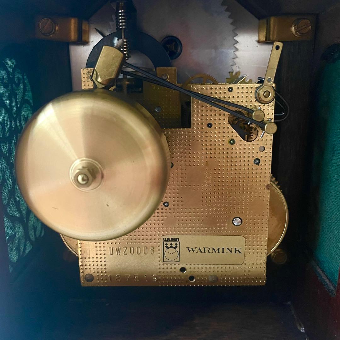 Warmink WUBA ワルミンク ウーバ ムーンフェイズ ゼンマイ式 置時計