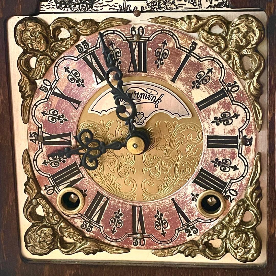 Warmink WUBA ワルミンク ウーバ ムーンフェイズ ゼンマイ式 置時計