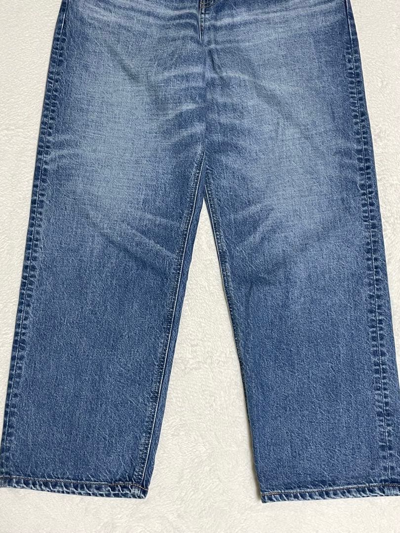 FASHIRU × SOMETHING バギーフィットジーンズ L
