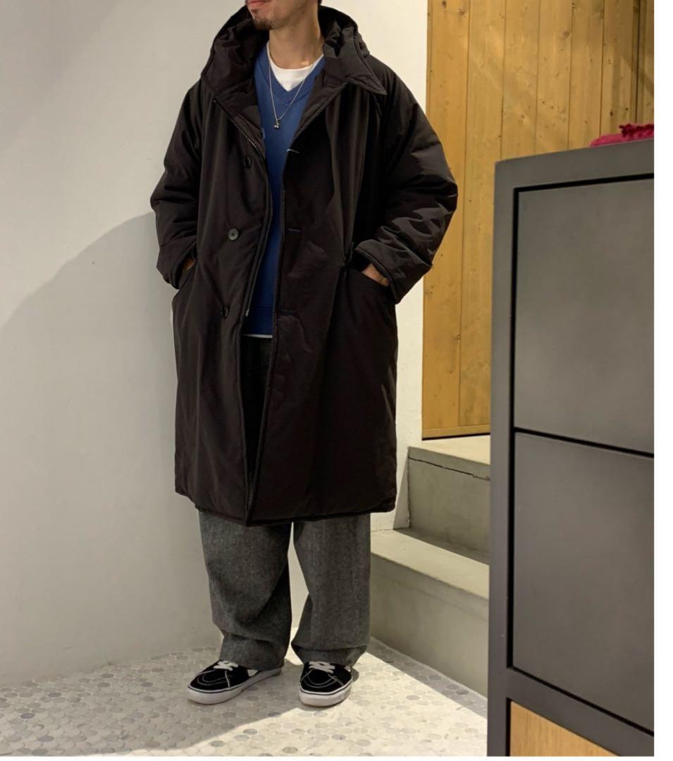 COMOLI 20aw インサレーションフーデッドコート