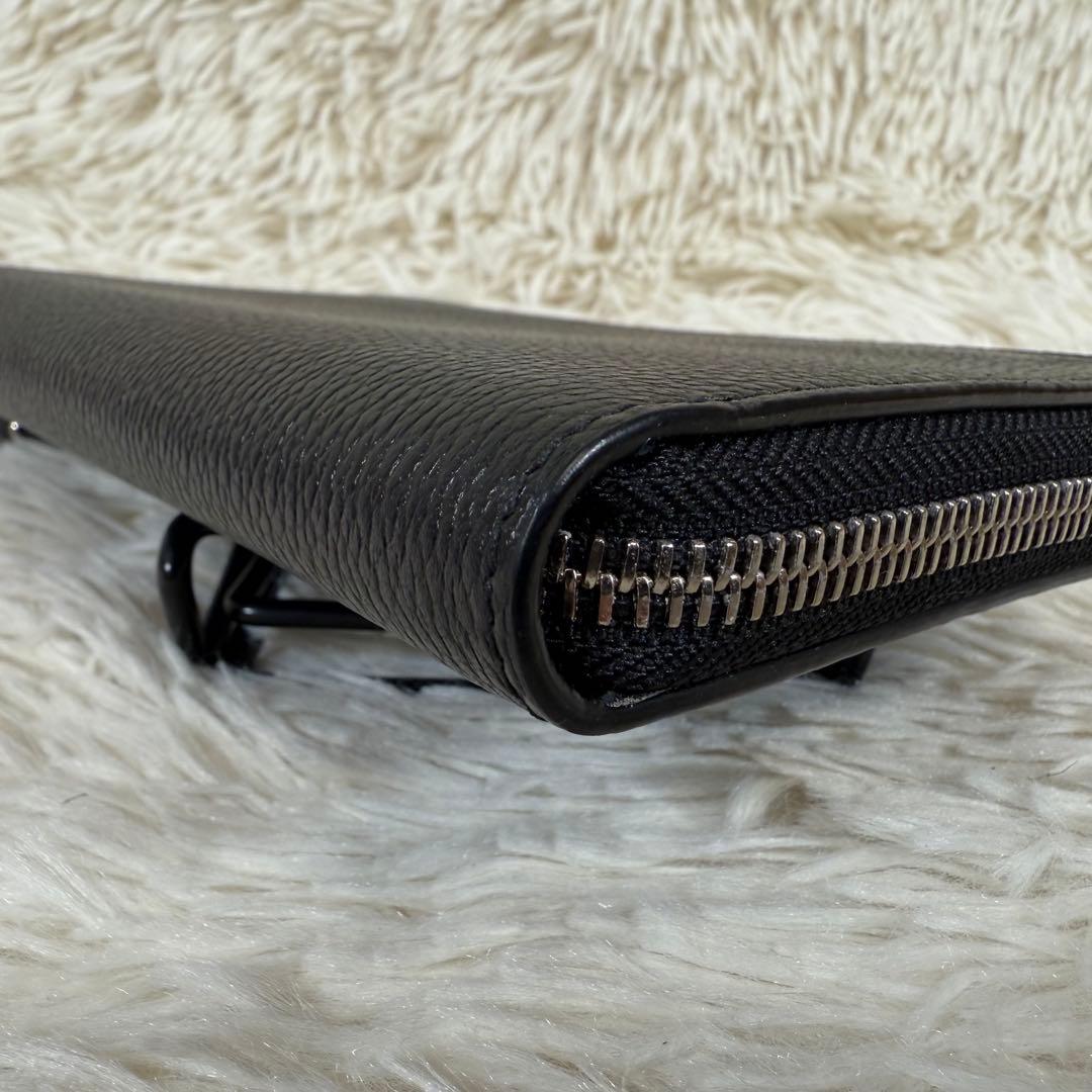 バリー BALLY GRAYLON ラウンドファスナー長財布 リストレット付き