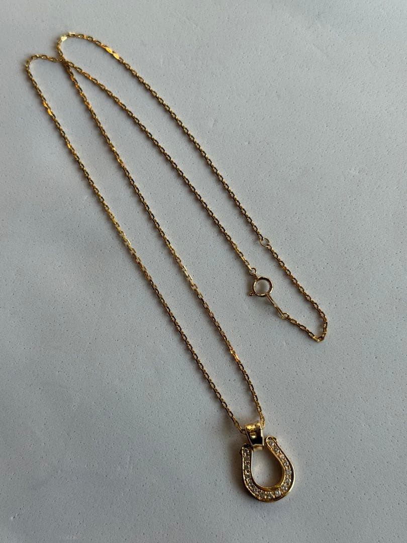 【美品】Sympathy of Soul K18 ホープシュー ネックレス