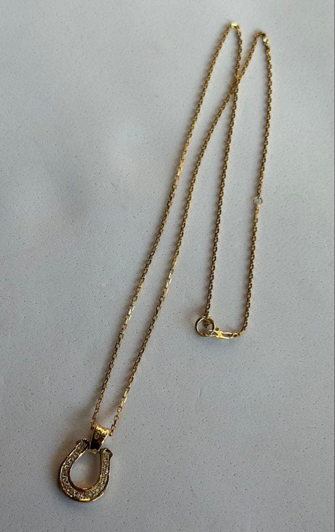 【美品】Sympathy of Soul K18 ホープシュー ネックレス