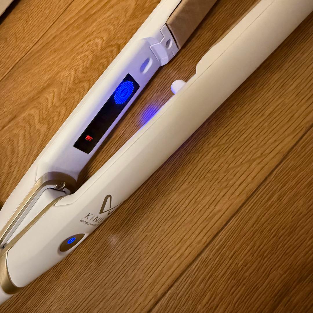 【11/30発送可】KINUJO W 絹女 海外 ヘアアイロン ストレート