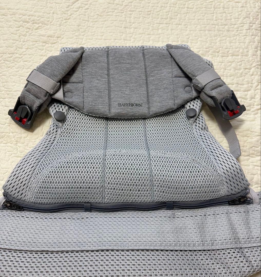 ★BABYBJORN★ ベビーキャリア HARMONY 抱っこ紐 グレーメッシュ