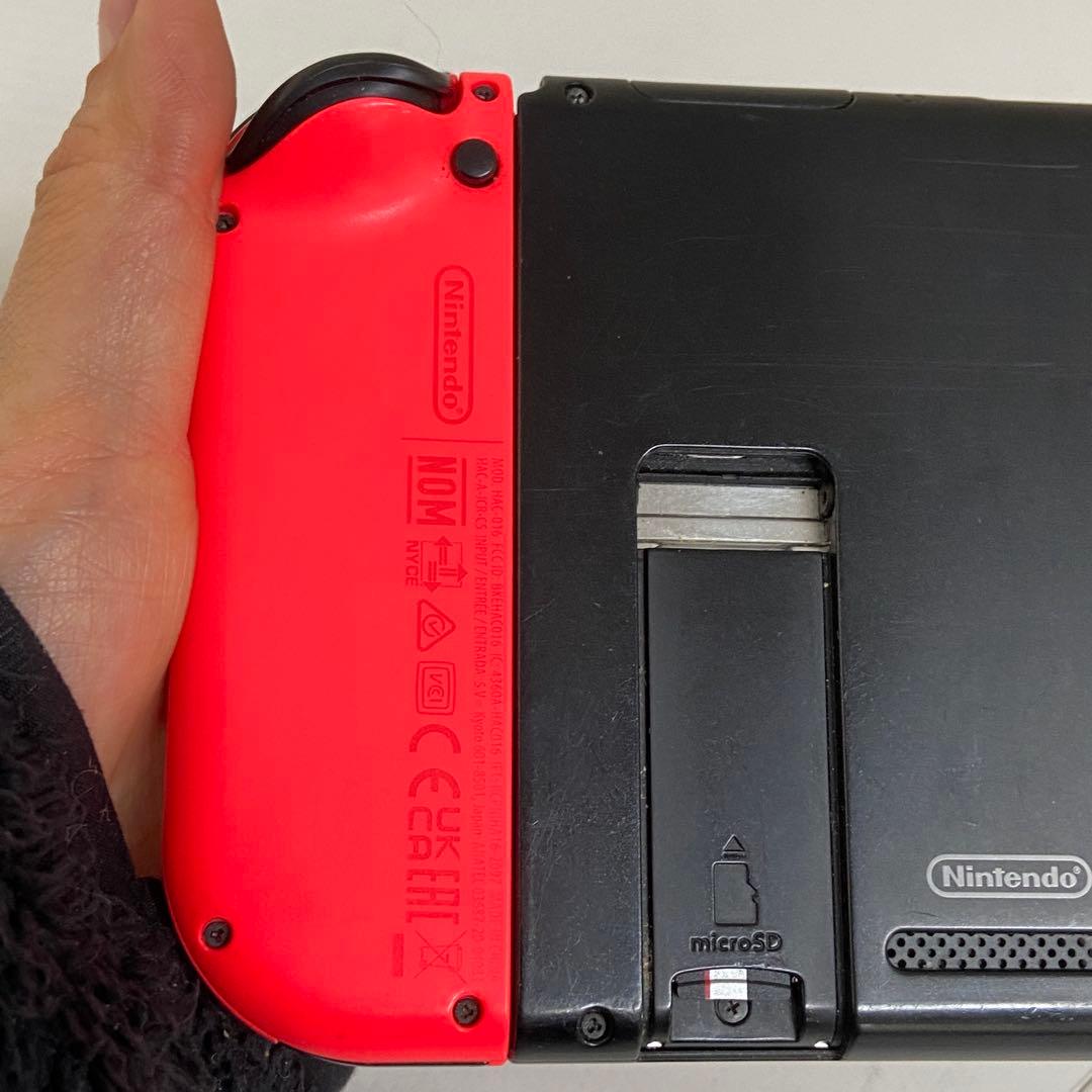 Nintendo Switch⭐️本体Joy-Con ネオネオンレッド【5351】