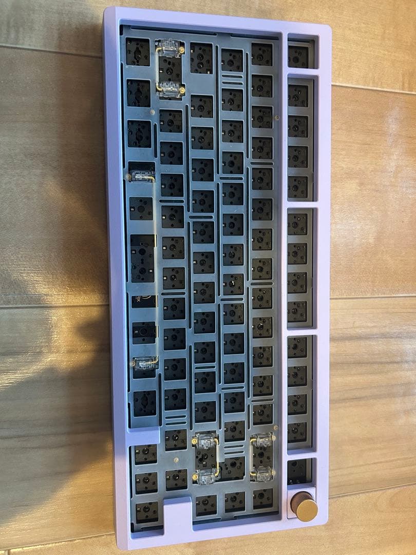 キーボード MELETRIX ZOOM75 lilac EPBT SUPERSTAR