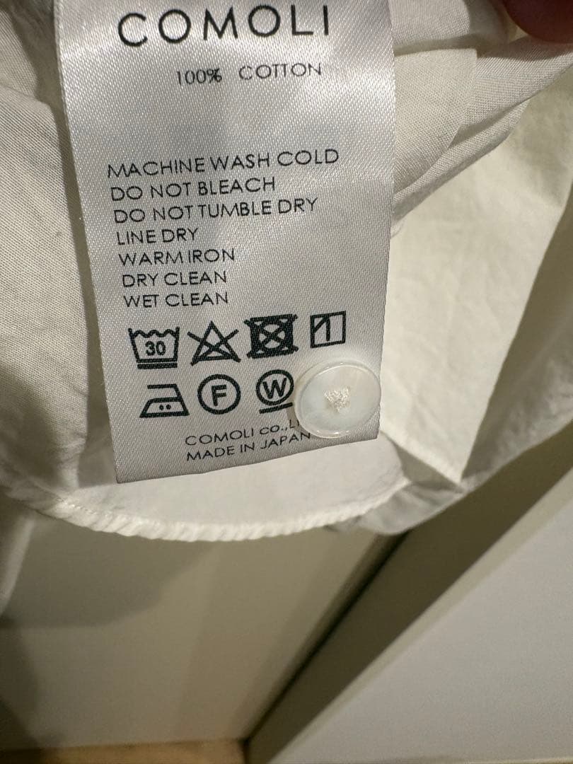 コモリシャツ　ホワイト　3