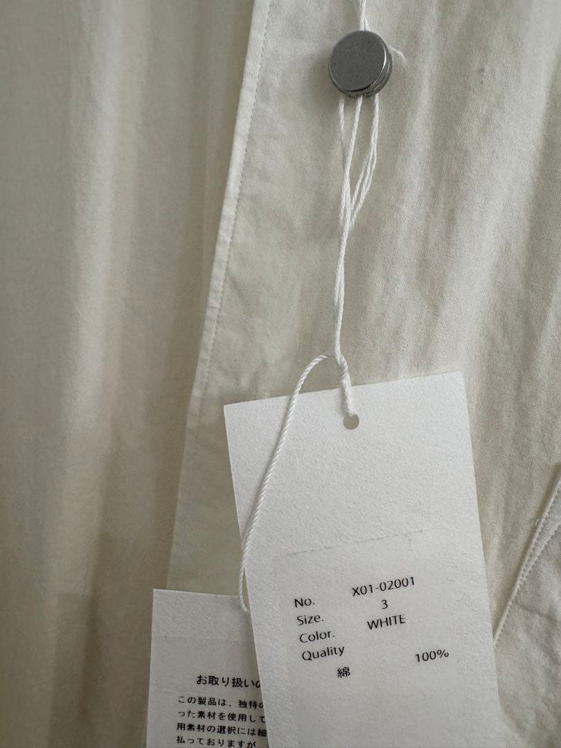 コモリシャツ　ホワイト　3