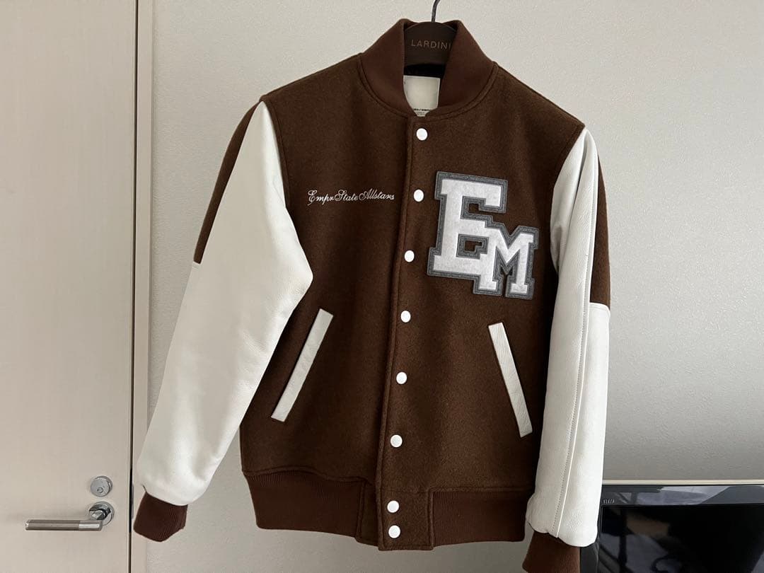 【美品】【レア】empire エンパイア　袖レザー　スタジャン