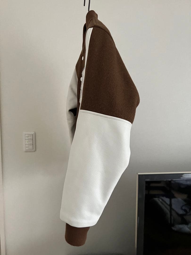 【美品】【レア】empire エンパイア　袖レザー　スタジャン