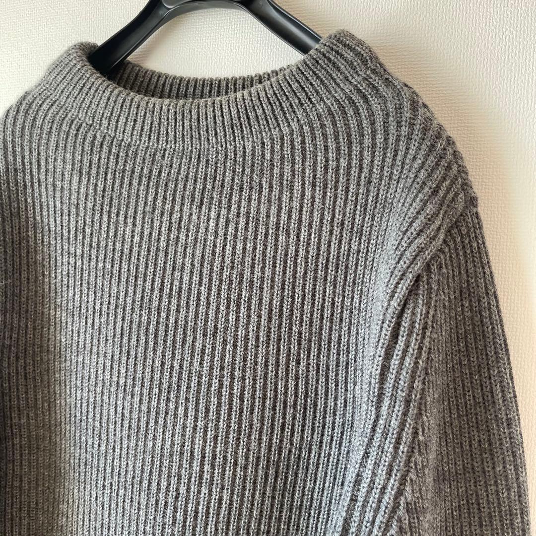 美品 ANDERSEN-ANDERSEN ニットセーター S グレー