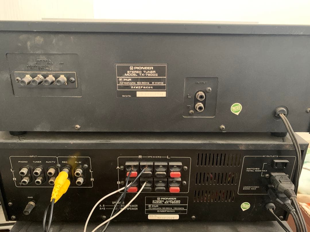 [少希]PIONEER システムCT-405 SA-7600Ⅱ TX-7800Ⅱ