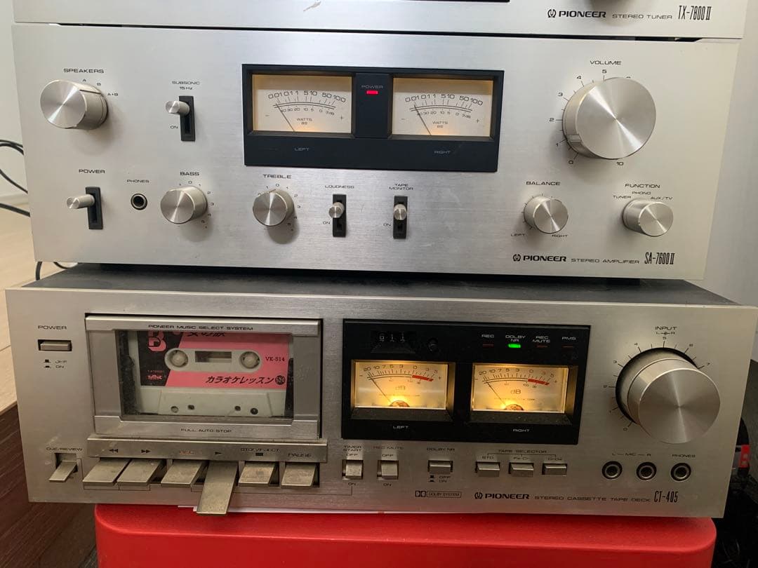 [少希]PIONEER システムCT-405 SA-7600Ⅱ TX-7800Ⅱ