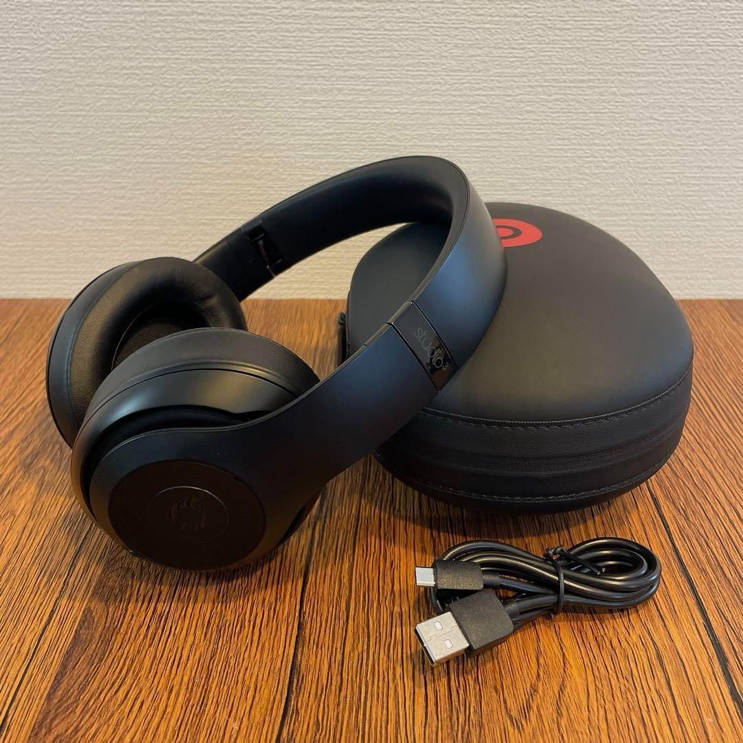 良品☆ BEATS STUDIO3 WIRELESSマットブラック